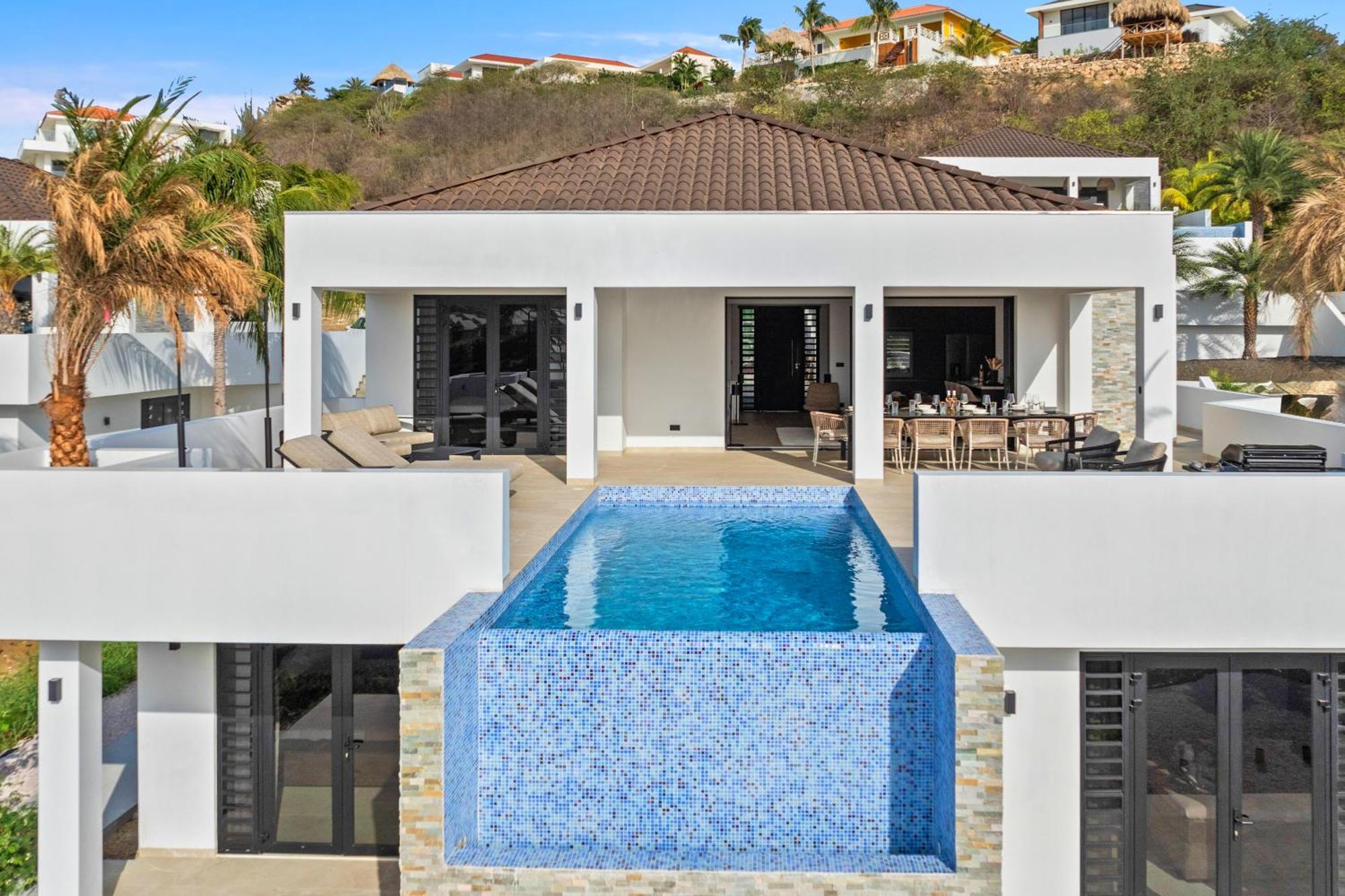 Villa Blue Bay Curacao Dorp Dorp Sint Michiel Buitenkant foto