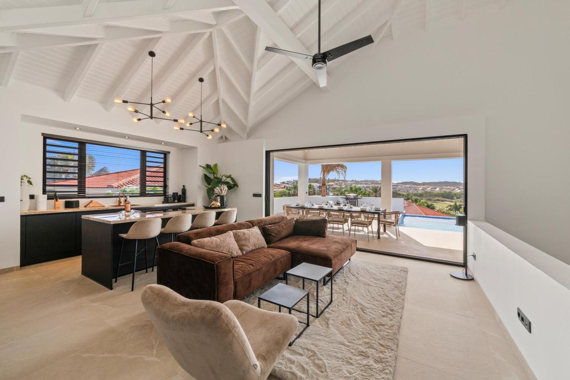 Villa Blue Bay Curacao Dorp Dorp Sint Michiel Buitenkant foto